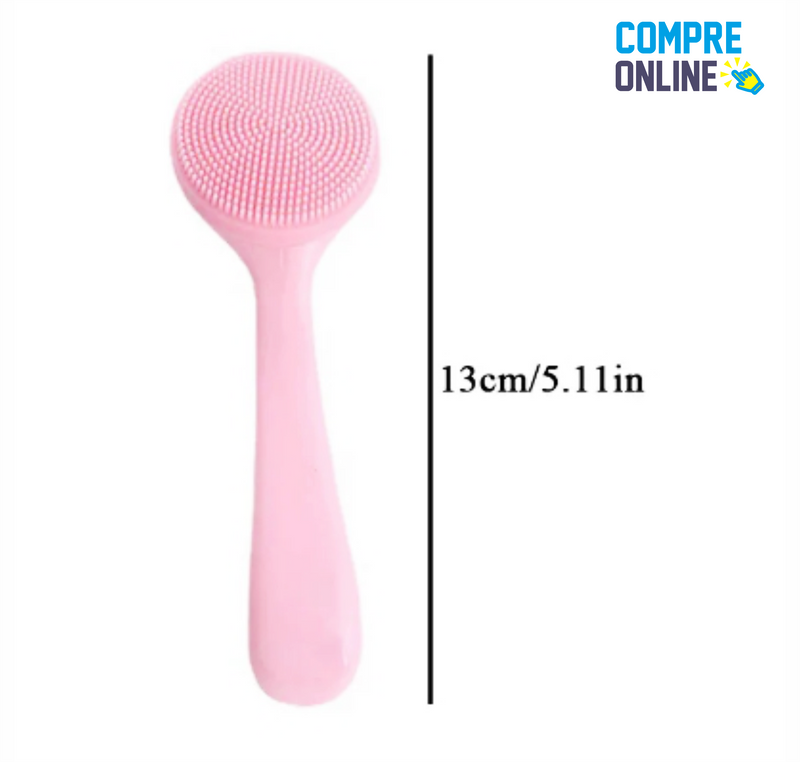 Escova de Limpeza Facial para Rosto, Silicone Scrub, Wash Pad, Cuidados Com A Pele, Rosto Limpo, Massagem Suave, Ferramenta De Beleza, Limpeza Profunda