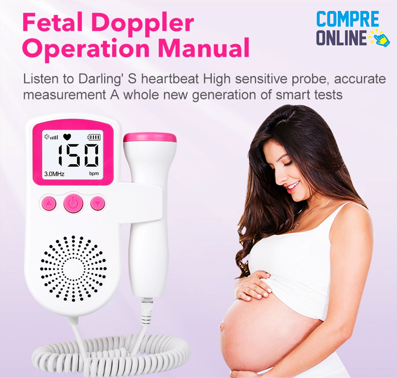 Monitor Fetal - Para ouvir o coraçãozinho do seu bebê